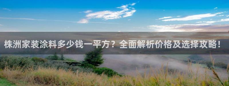 和记国际听：株洲家装涂料多少钱一平方？全面解析价格及选择攻略！